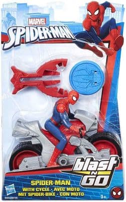 SPIDERMAN BLAST N GO ASST