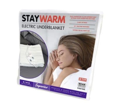 STAYWARM King Size Underblanket (Superior) - (160 x 150cm)