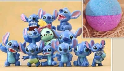 Stitch Buried Treasure Toy Bath Bomb