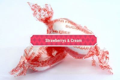 Sugar free Strawberrys & Cream  2kg