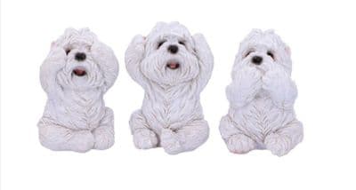 Three Wise Westies 8cm