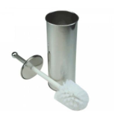 Toilet Brush & Holder - Chrome