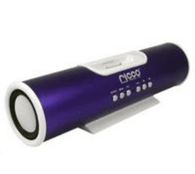 V6 Aluminium Portable TUBE 30-PIN Docking Station Charger Speaker