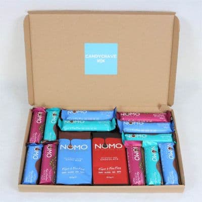 Vegan NOMO Chocolate Letter Box