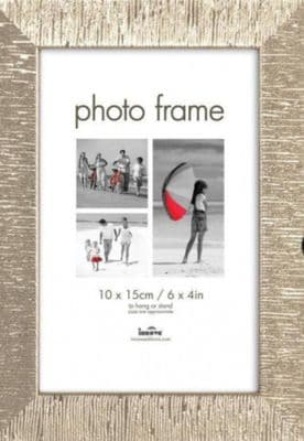 Waterford Silver Ribbed Photo Frame - 6