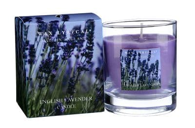 Wax Lyrical Glass Boxed Candle English Lavender