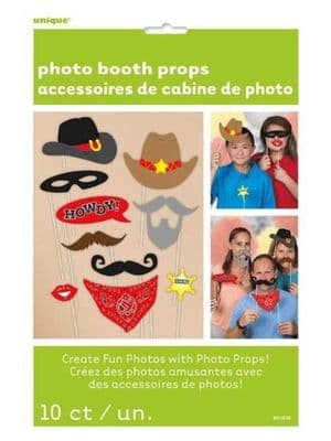 Western Photo Booth Props