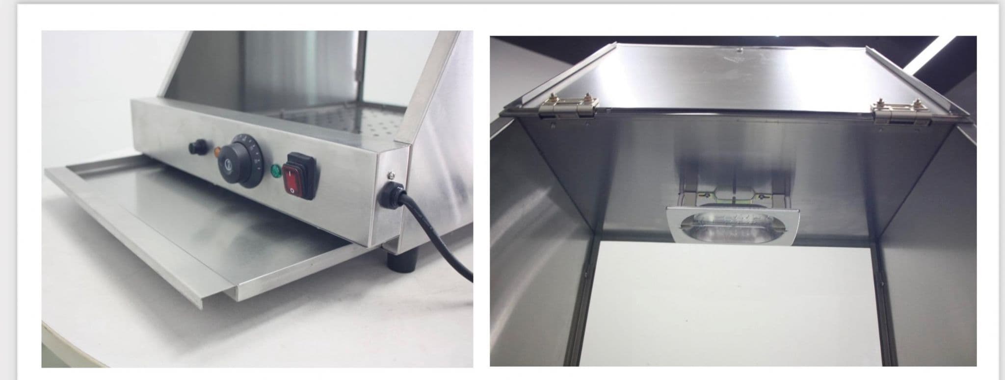 Electric Chip Scuttle Chips Dump Commercial Food Warmer