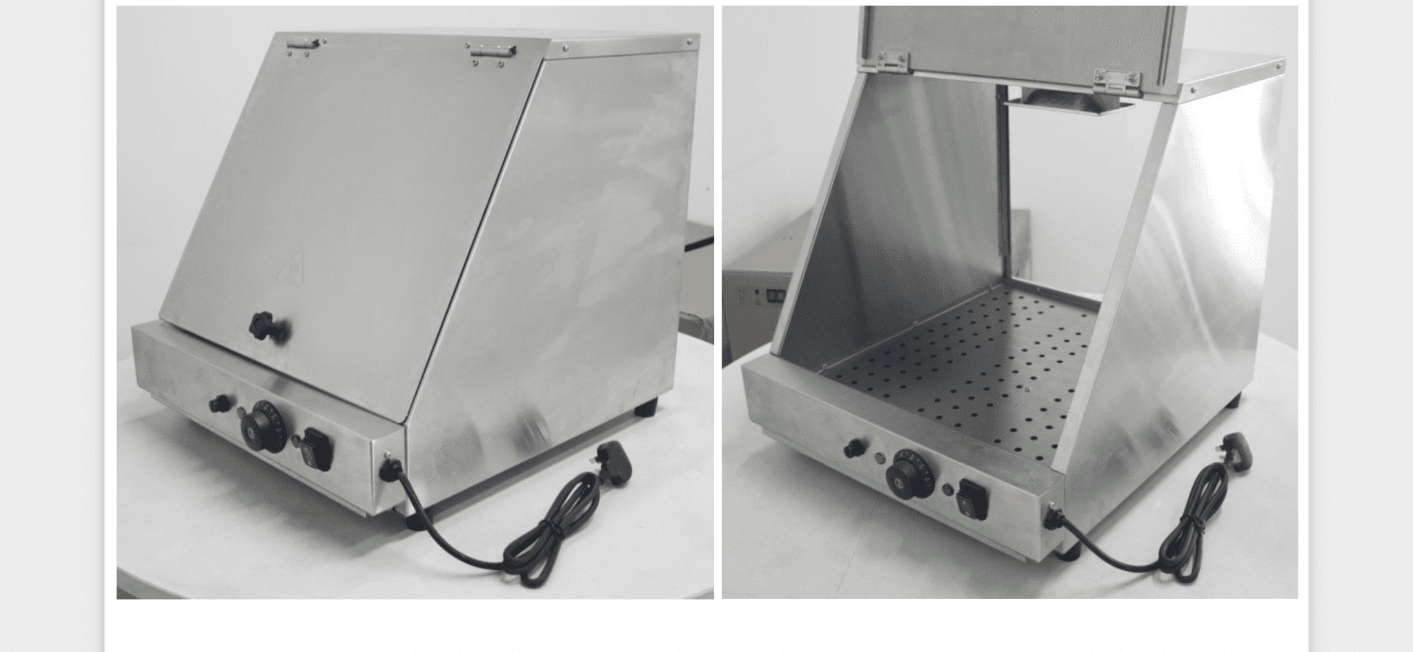 Electric Chip Scuttle Chips Dump Commercial Food Warmer