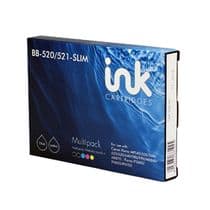BlueBox Canon PGI520 and CLI521 Slim Multipack Ink Cartridges