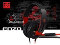 Psyc Enzo Heavy Bass Wired Heaphones with inline Microphone