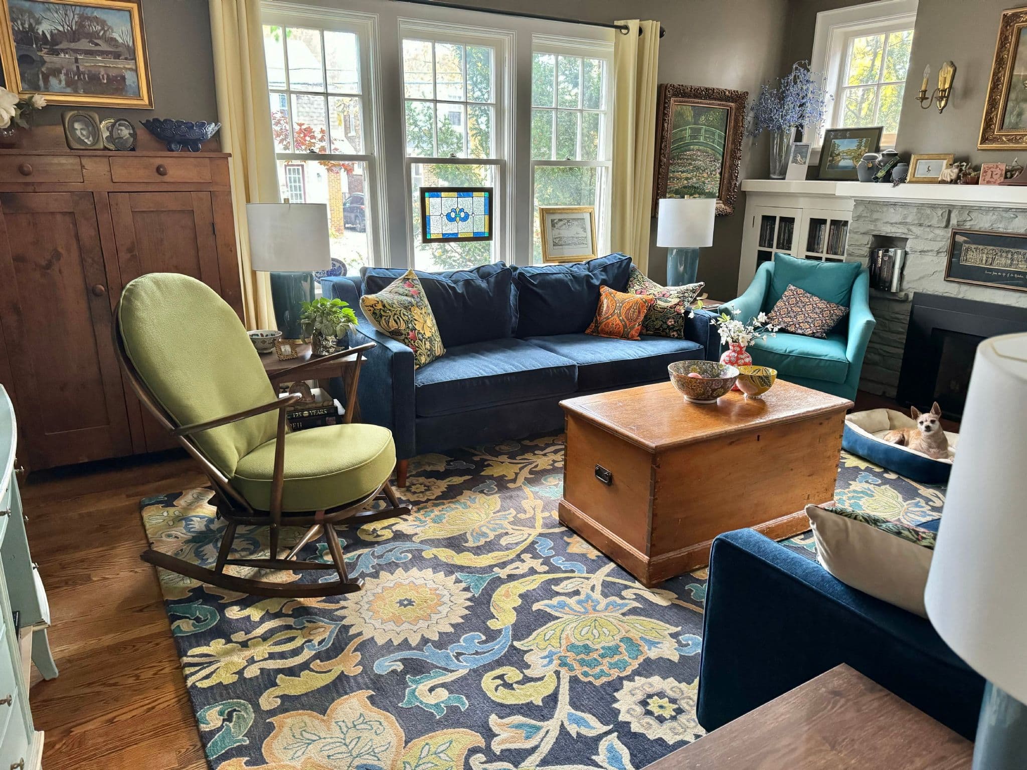 Inspirado Seat Pad Cushion for Ercol Grandfather Chair