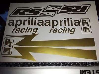 APRILIA RS125  Decal/ Sticker Pack -