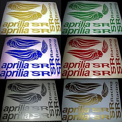 Aprilia SR Decals/Stickers ALL COLOURS AVAILABLE
