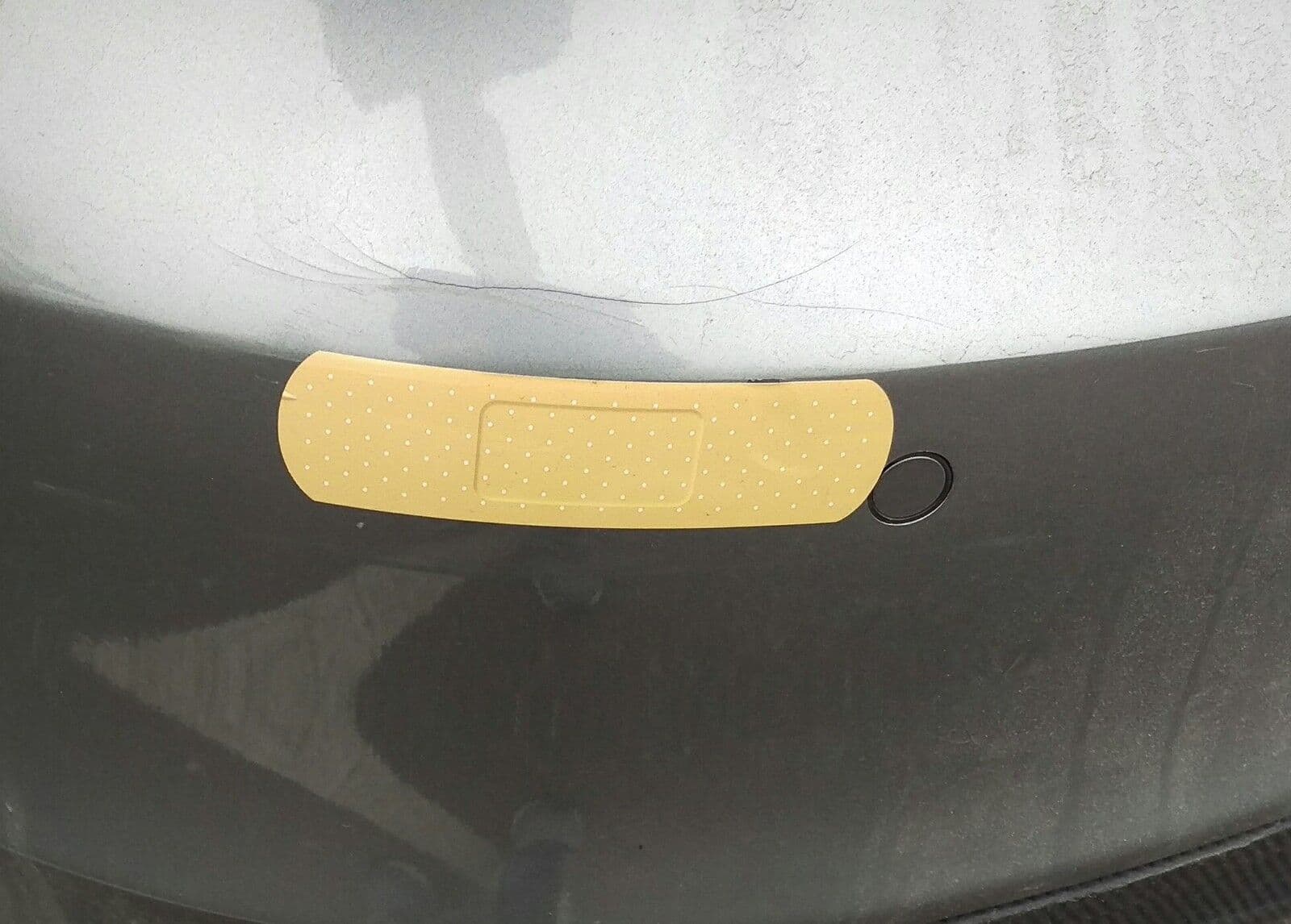 Car Plaster Sticker Bandaid Decal x5 VARIOUS SIZES scratch cover repair ...