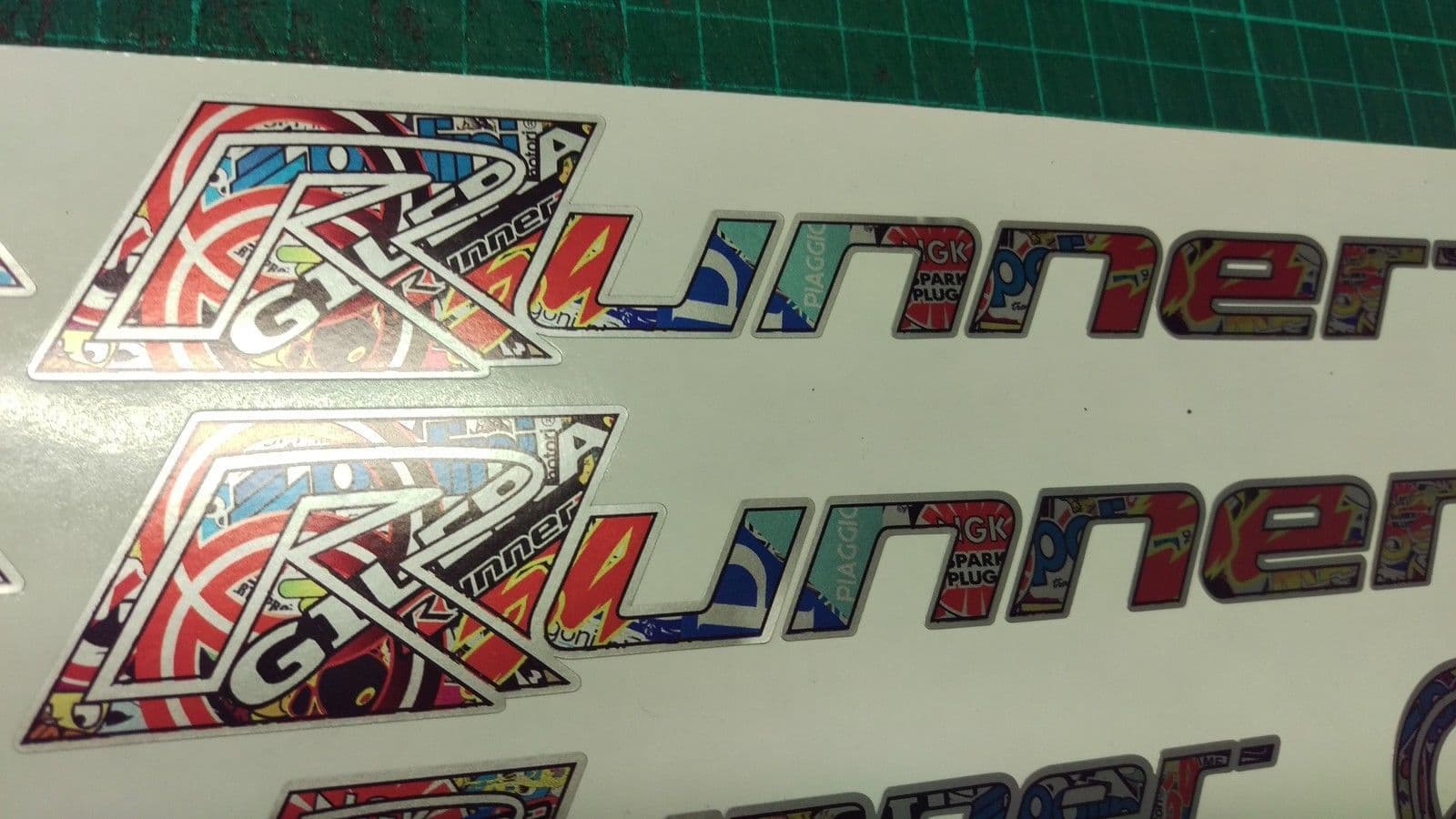 Gilera Runner Decals Stickers EXCLUSIVE StickerBomb sp vx fx vxr fxr st ...