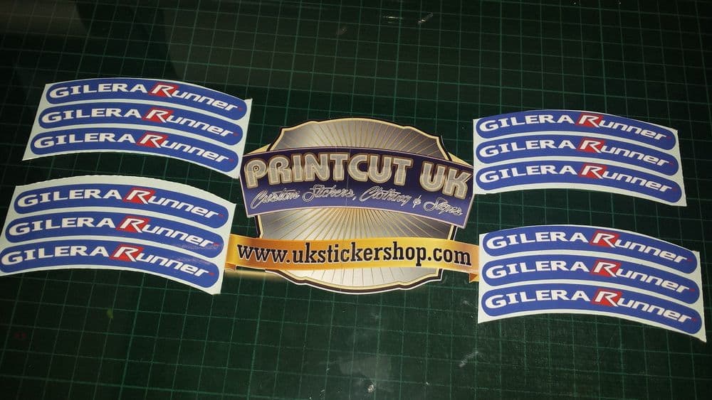 Gilera Runner Rim tape Wheel stickers EXCLUSIVE 50 125 172 180 183 sp ...