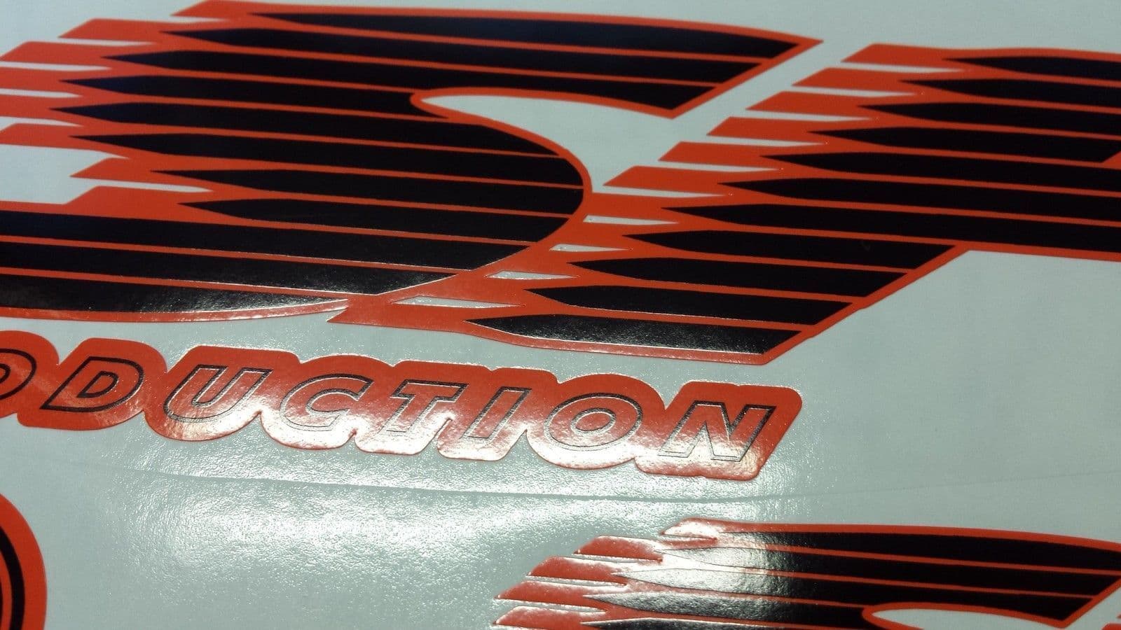 Gilera Runner SP Sticker/Decal Set SP FX FXR 125 172 180 183 ORANGE & BLACK