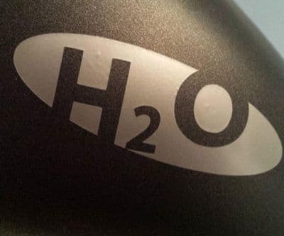H2o Sticker/ Decal (piaggio Zip LC) x2