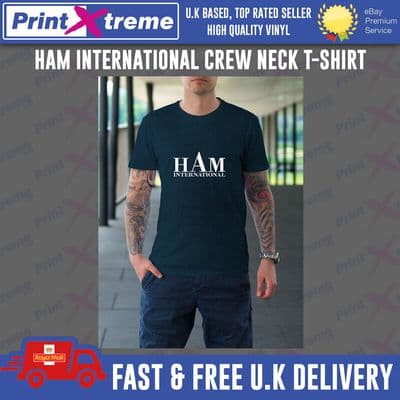 HAM INTERNATIONAL Crew Neck T Shirt BNWT JUMBO CB Radio, CONCORDE MULTIMODE