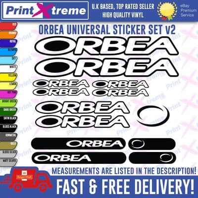 ORBEA BIKES Decal Stickers Vinyl Mountain Cycling MTB BMX top Quality V2