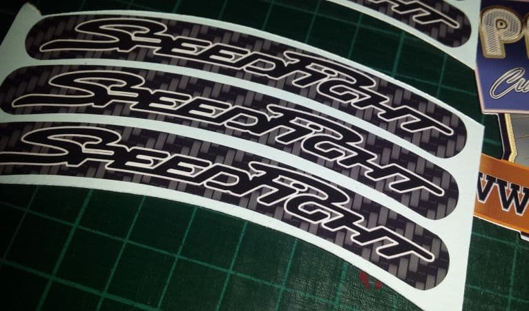 Sticker Speedcraft Peugeot speedfight Rim tape Wheel stickers EXCLUSIVE 50 70 100 SF1 SF2 ...