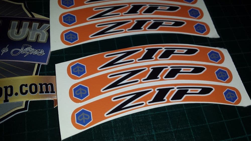 Zip Rim Sticker Piaggio Zip Rim tape Wheel stickers EXCLUSIVE 50 70 125 172 180 183 SP ...