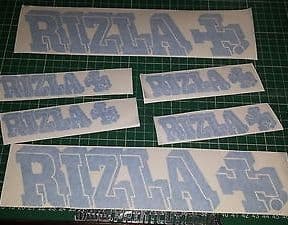 Rizla Stickers/Decals Available In all Colours