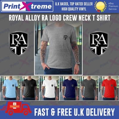 ROYAL ALLOY Crew Neck T Shirt BNWT SCOMADI, SCOOTER, MOD