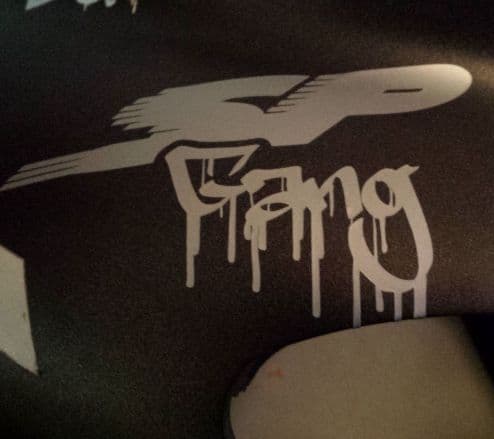 SP Gang Sticker/ Decal Gilly Gilera Runner
