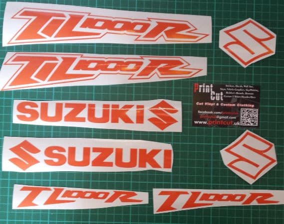 Tll Sticker TL1000R Decal/ Sticker Pack TL 1000 R TL TLR