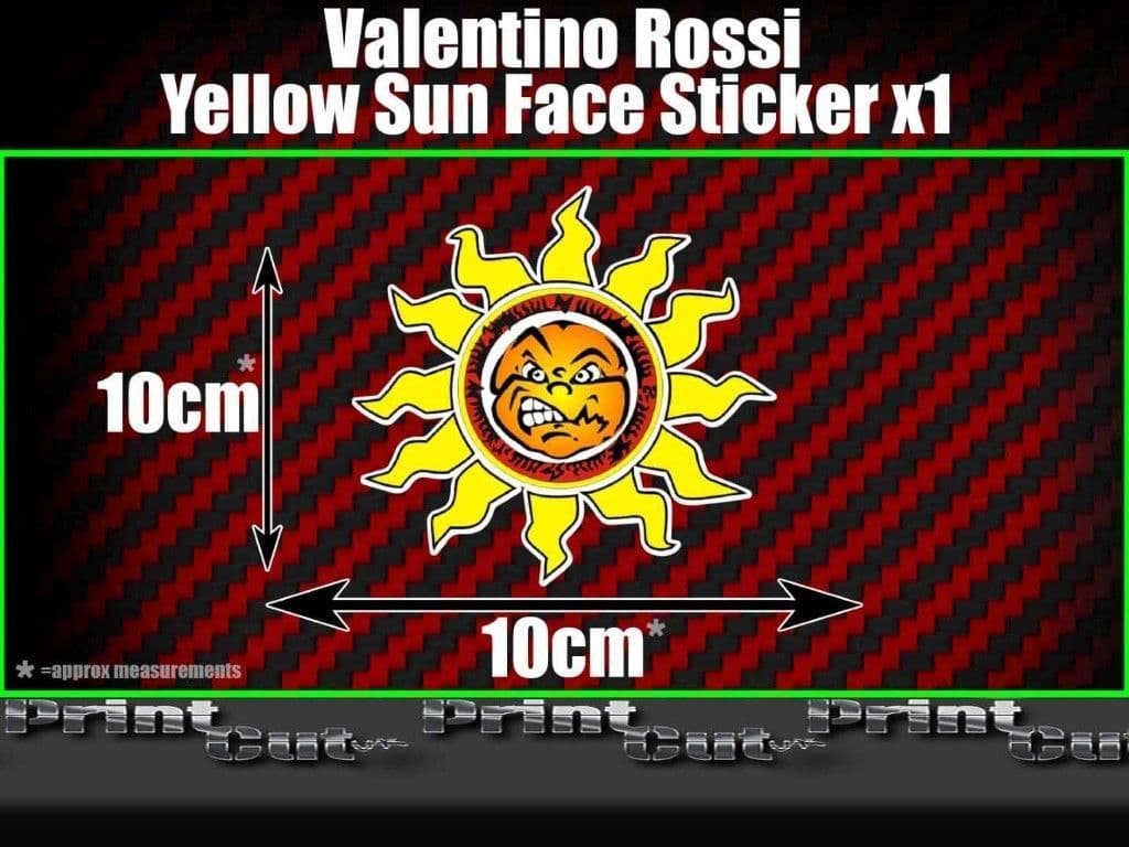 Sticker Tortue Valentino ROSSI Collection Officielle Rossi VR/46