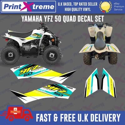 YAMAHA YFZ 50 mini quad sticker set 2022-2023