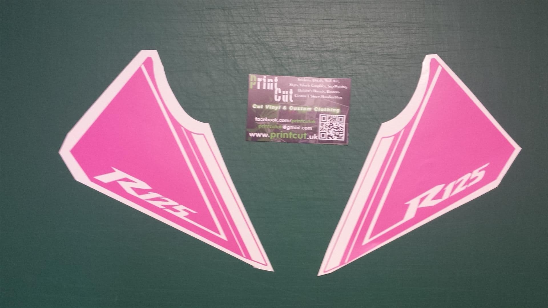 YAMAHA YZF R125 Nosecone / Front panel Decals/Stickers