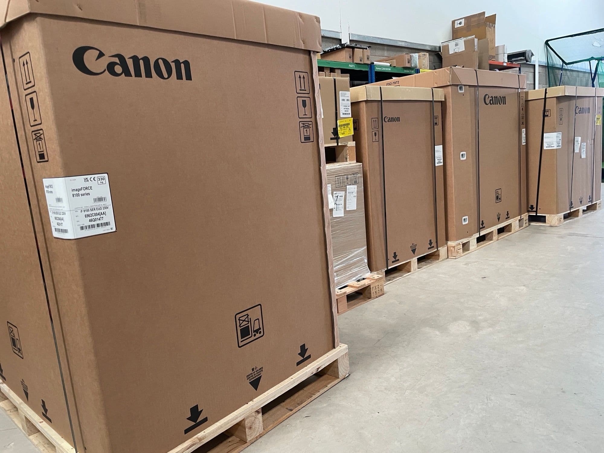 Canon imageFORCE 8100 Production Printers Arrive for Blackburn School Installation