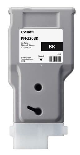 Canon TM-200 Black Ink Cartridge - Canon PFI-320bk 300ml Ink Tank