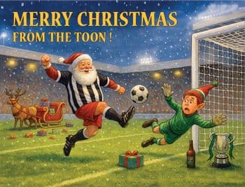 1- Merry Christmas from the toon Christmas Card