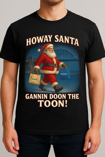 1.1 Geordie Gifts T-Shirt - GANNIN DOON THE TOON