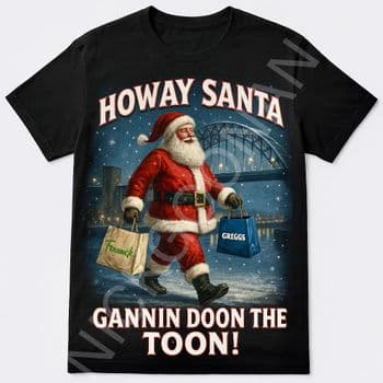 1.1 Geordie Gifts T-Shirt - GANNIN DOON THE TOON