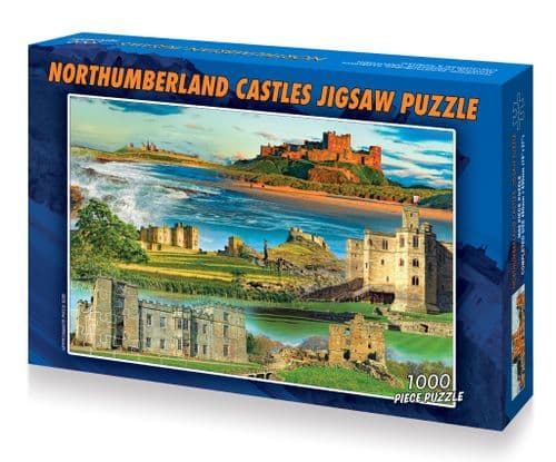 1.1 - Northumberland Castles Jigsaw 1000 Piece Puzzle
