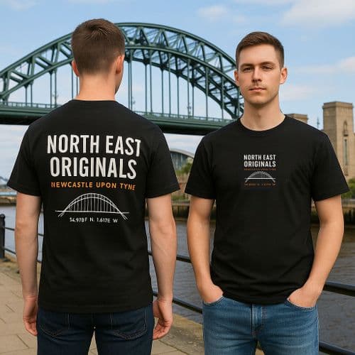 1.24  Geordie Gifts T-Shirt - NORTH EAST ORIGINALS