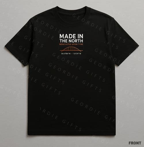 1.25 - Geordie Gifts T-Shirt - MADE IN THE NORTH