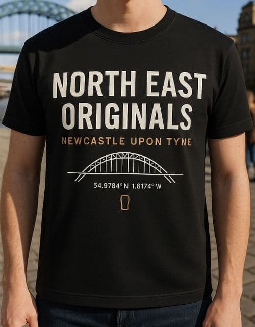 1.3  Geordie Gifts T-Shirt - NORTH EAST ORIGINALS 2