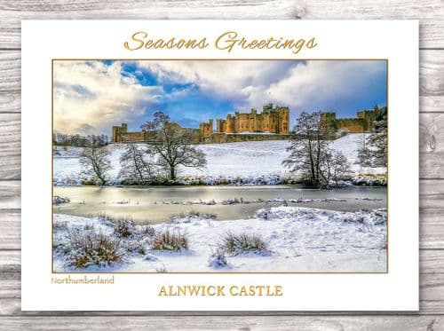 Alnwick Castle Christmas Card