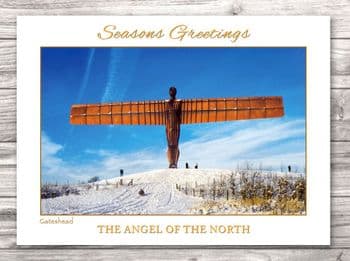 Angel of the North Christmas Card