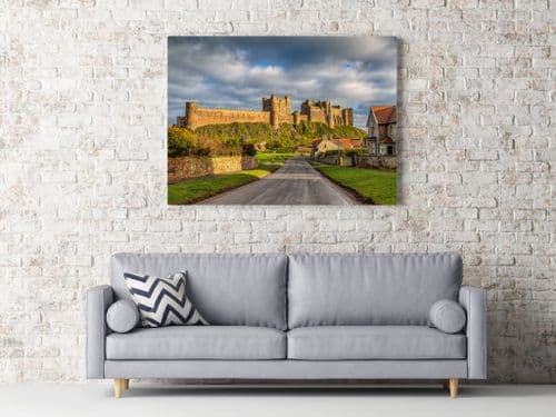 Bamburgh Castle Northumberland Canvas Print