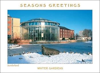 Sunderland Winter Gardens Christmas Card