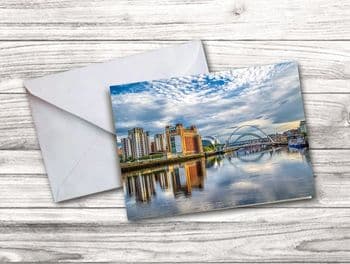 The River Tyne View Notecard
