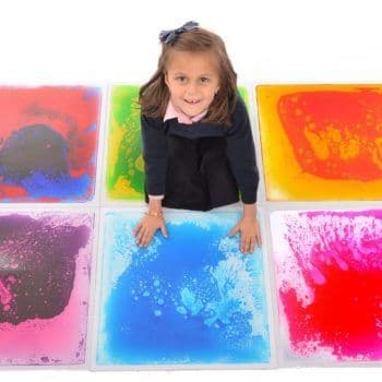6 Liquid Floor Tiles 50x50cm 6 Colours
