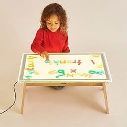 A2 Colour Changing Light Panel & Table Set